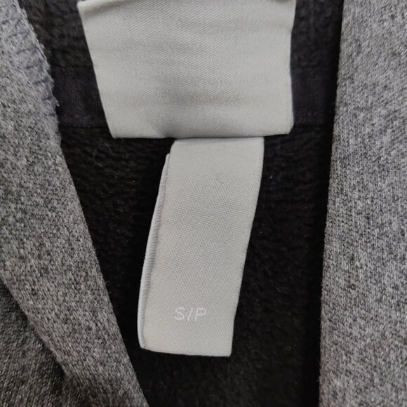 Bench Men's Hoodie Size S Gray Embroidered Logo Activewear Sportive Athleisure - Picture 3 of 7